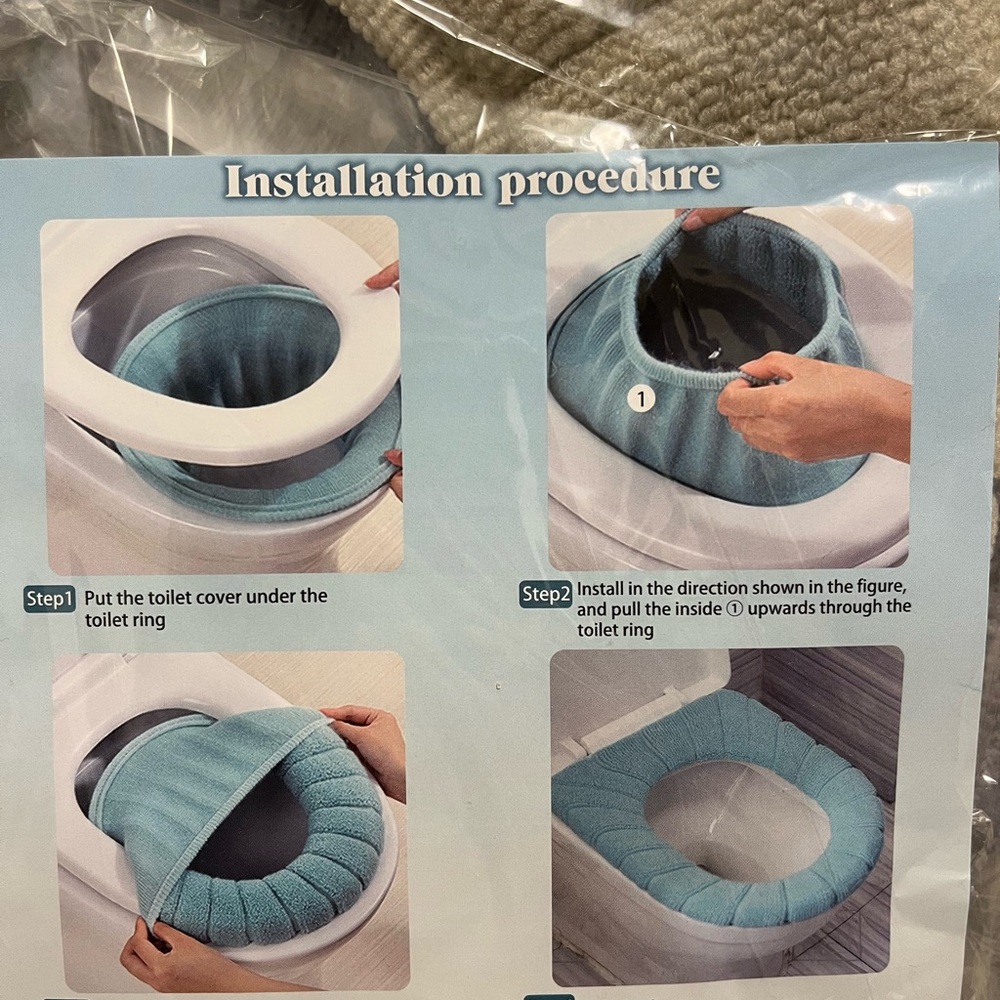 Toilet seat covers